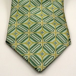 Ted Baker London Men's Neck Tie, Geometric Pattern